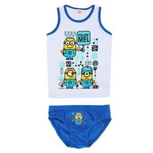 Textiel Trade Boy's Minions Tank and Briefs Underwear Set